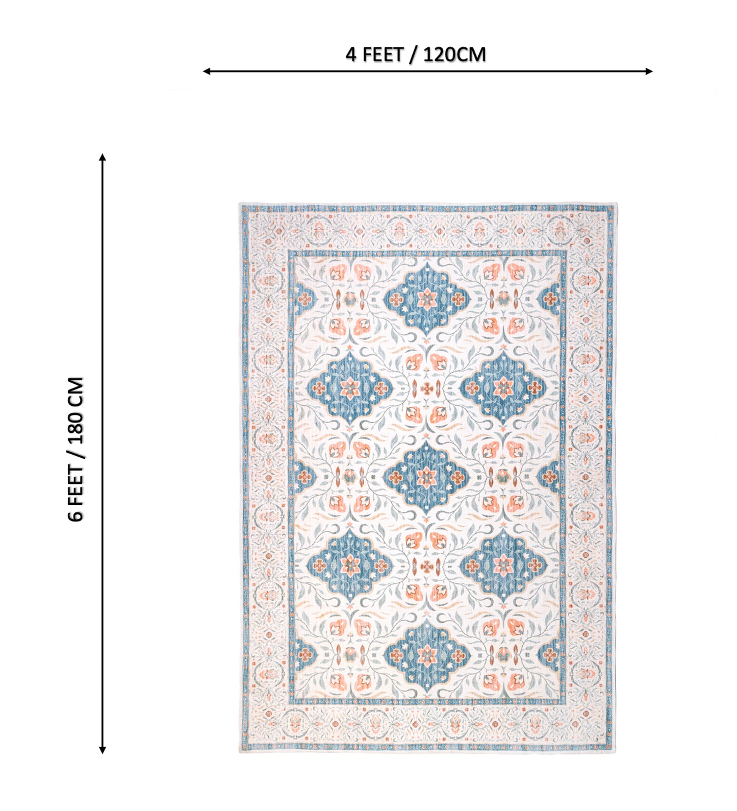 Coastal Blossom Heritage Rug