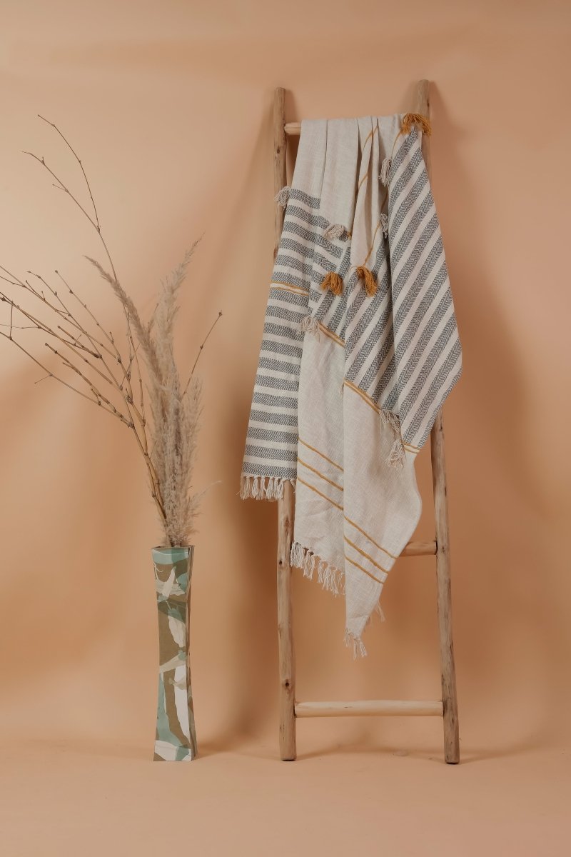 CHAYMA - HAND BLOCK PRINTED THROW