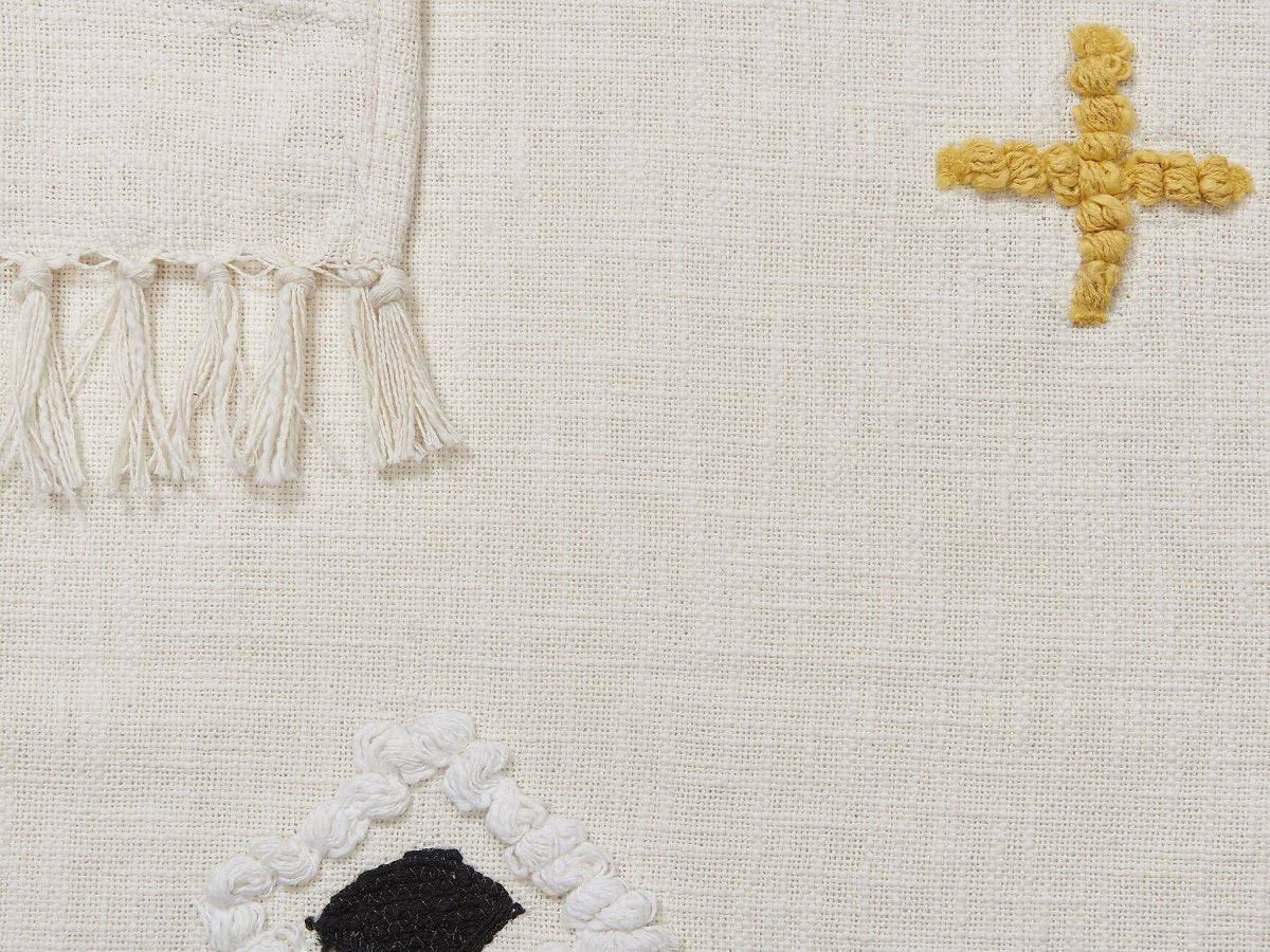 DAULET - Cotton Embroidery Throw