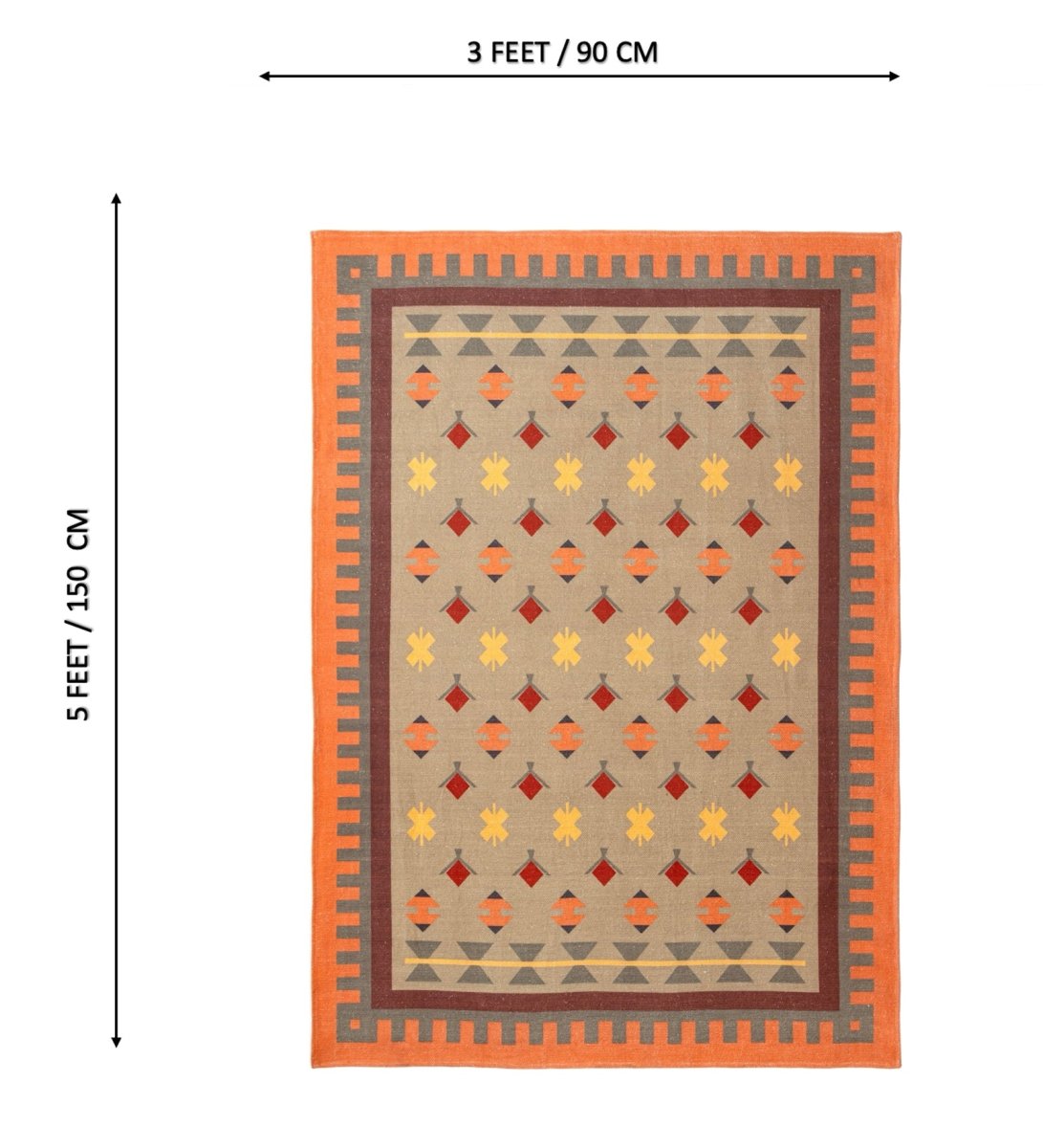 Desert Ember Tribal Rug