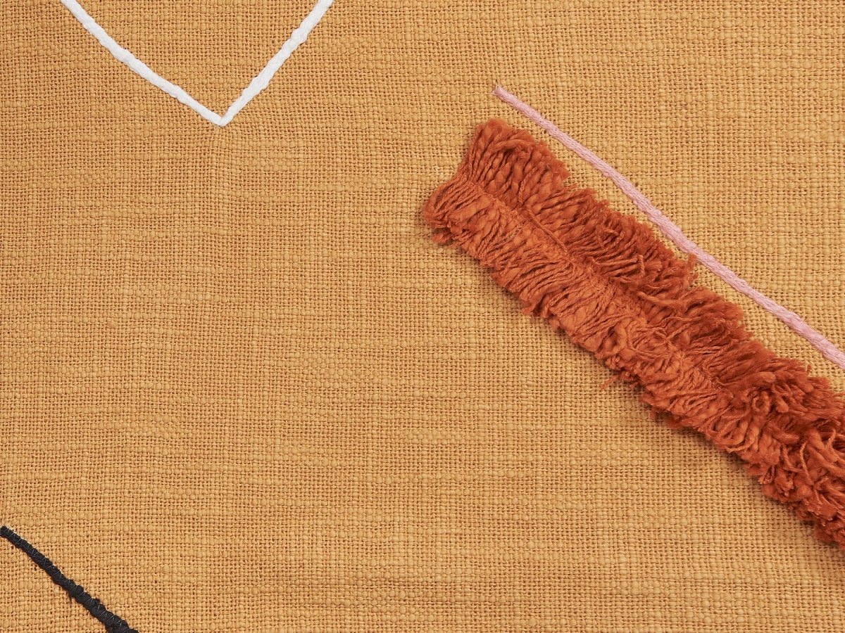 HALPOLA - Cotton Embroidery Throw
