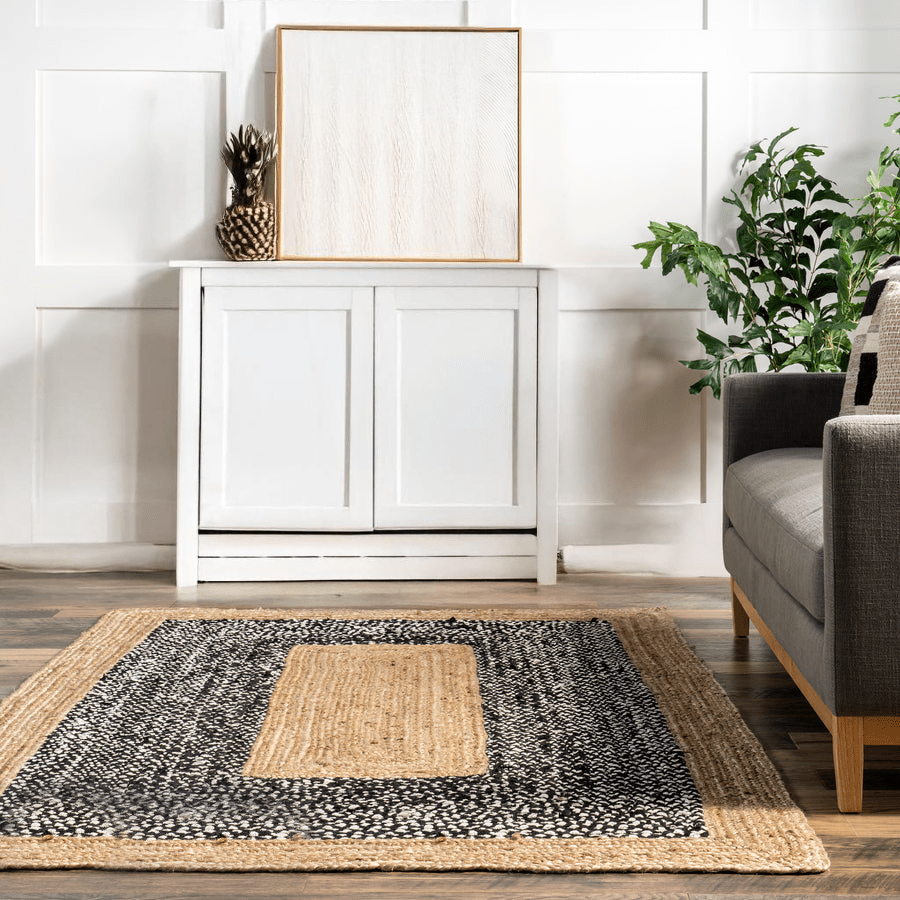 ROME DENIM BRAIDED RUG
