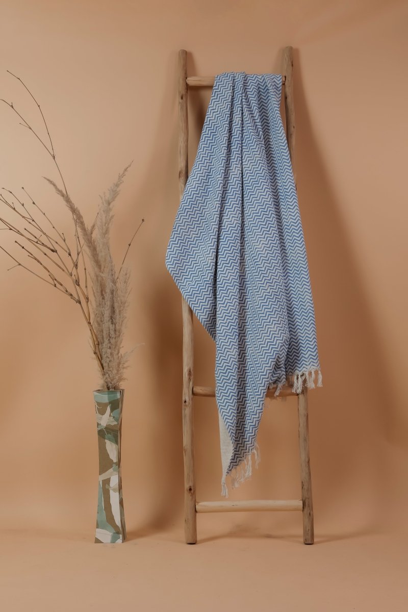 TILMI - Hand Block Printed Throw