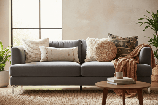 How to Style Throw Pillows on a Sofa — The Rules Designers Actually Follow