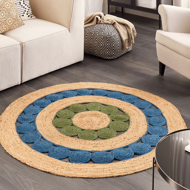 Artora hand-braided jute area rug - main product view