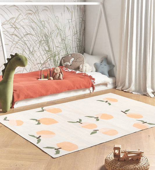 Peach Orchard Kids Rug