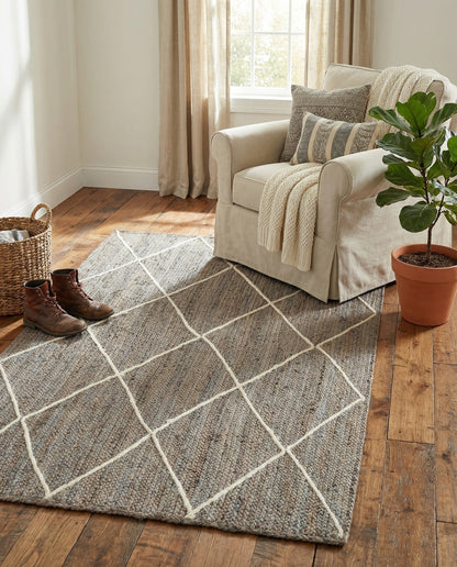 Handmade Braided Jute Rug