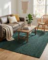 Braided Jute Hand-Braided Oval Rug 100% Natural Fiber