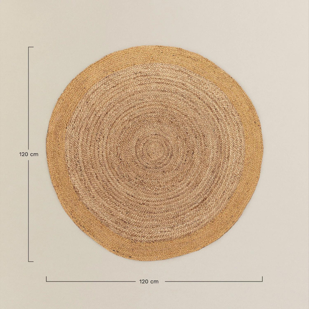 KERER - JUTE BRAIDED RUG