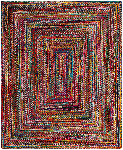 Handmade Braided Chindi Rug