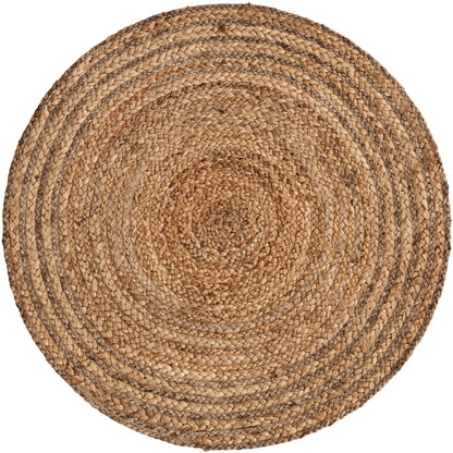 Handmade Braided Jute Round Rug