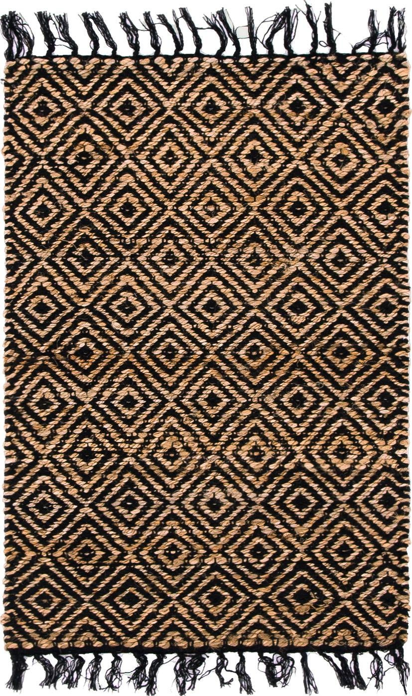 Hand Woven Braided Jute Rug