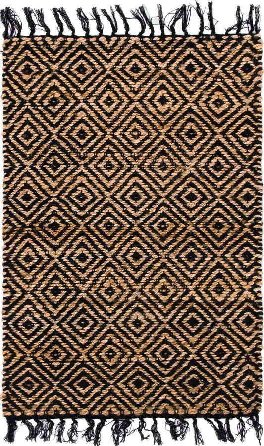 Hand Woven Braided Jute Rug