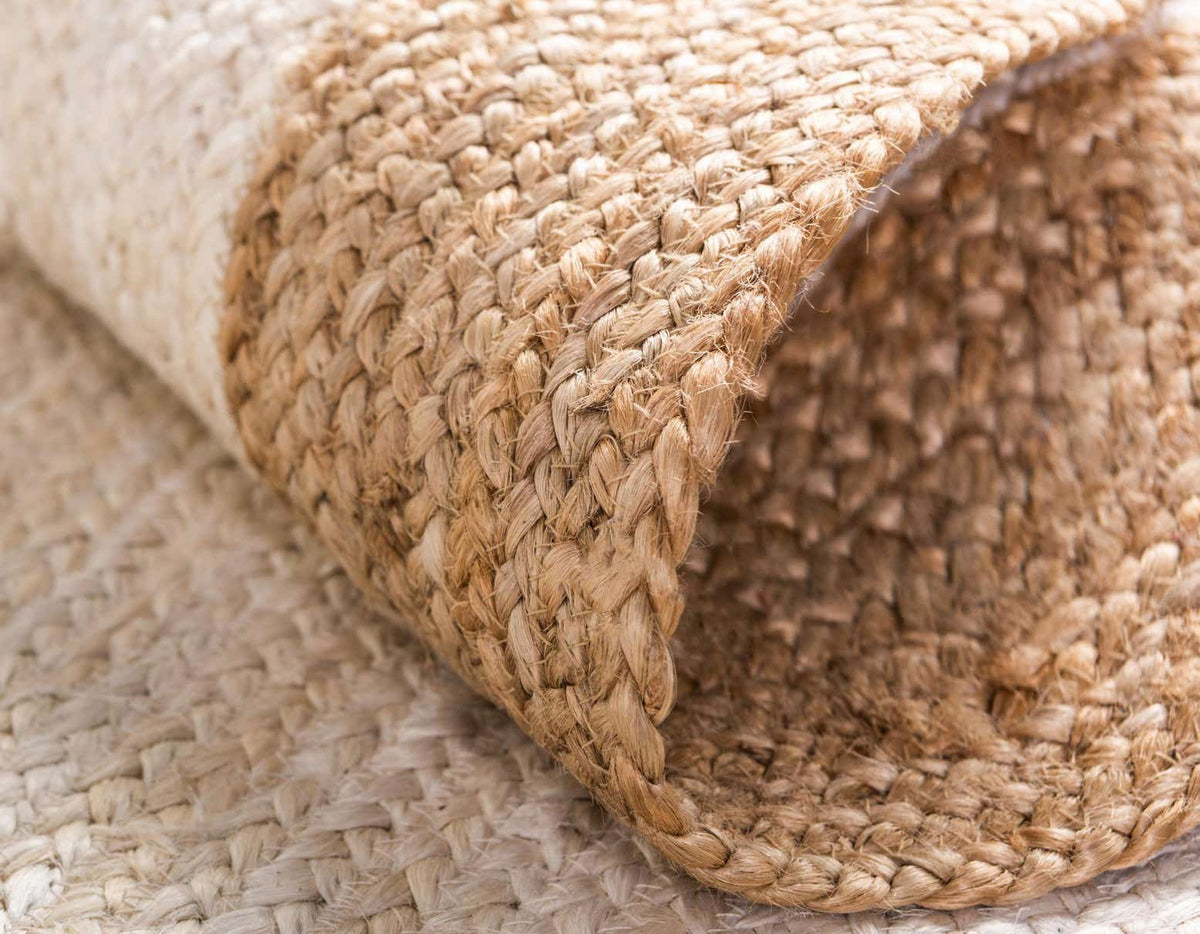 Braided Jute Hand Braided Round Rug
