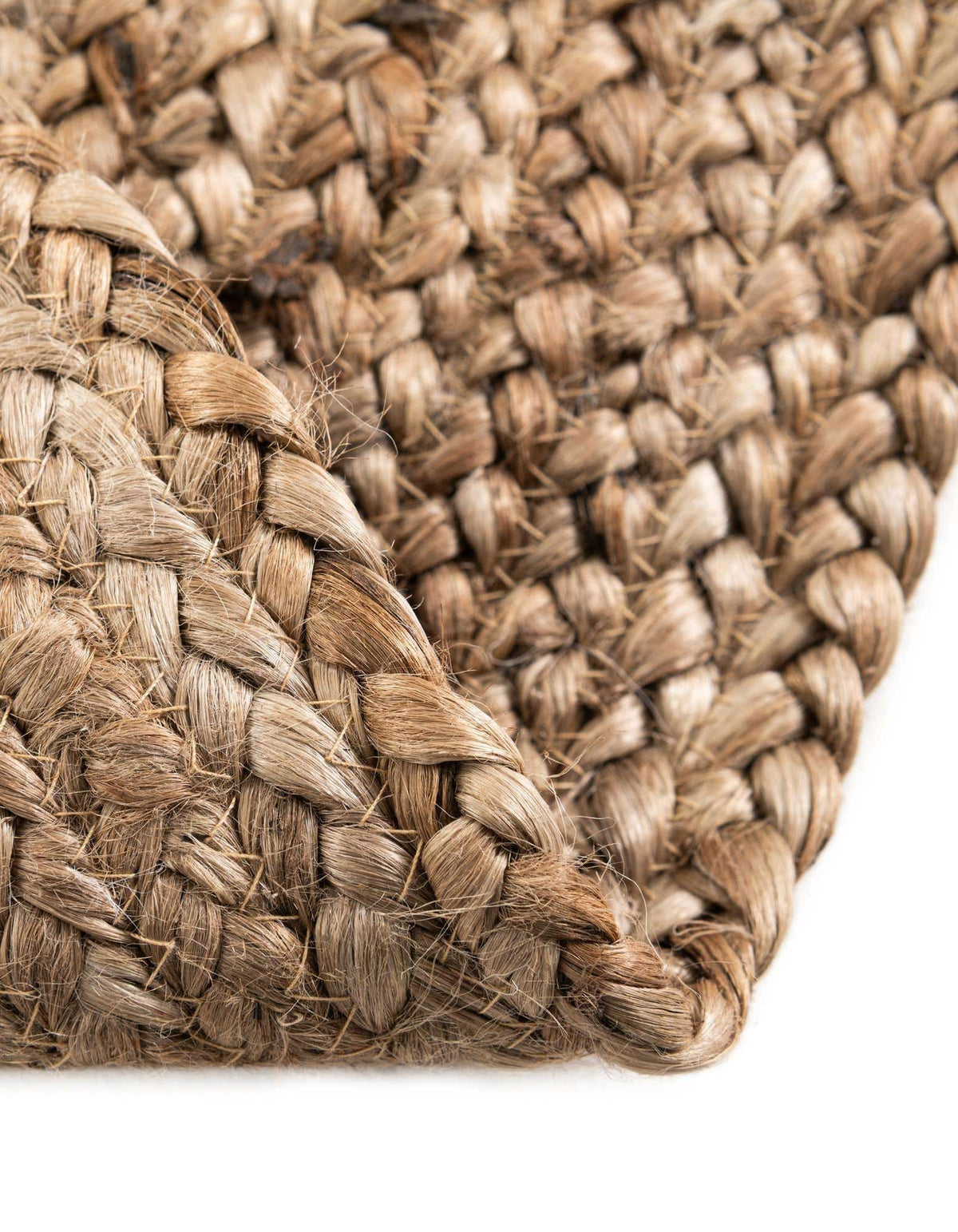 Braided Jute Hand Braided Round Rug