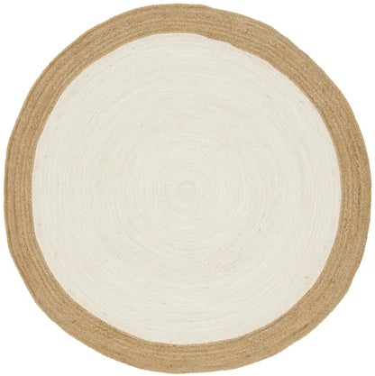 Handmade Braided Jute Round Rug
