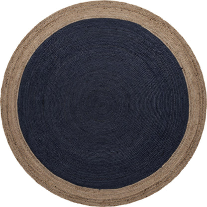 Handmade Braided Jute Round Rug