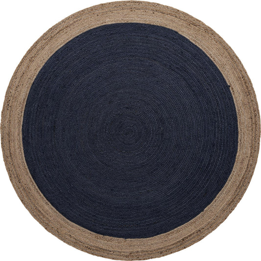 Handmade Braided Jute Round Rug