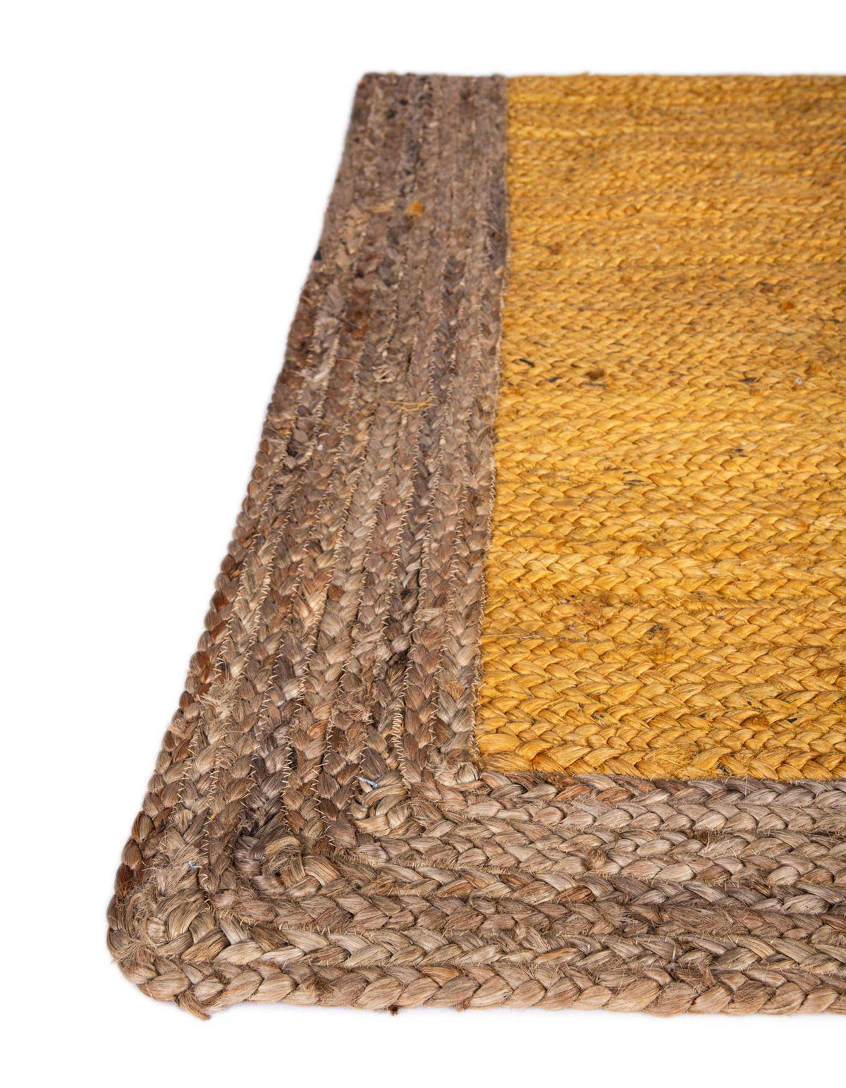 Braided Jute Hand-Braided Area Rug 100% Natural Fiber