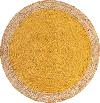 Handmade Braided Jute Round Rug