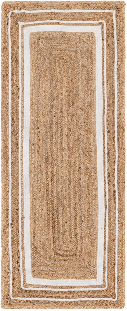 Handmade Braided Jute Runner Rug