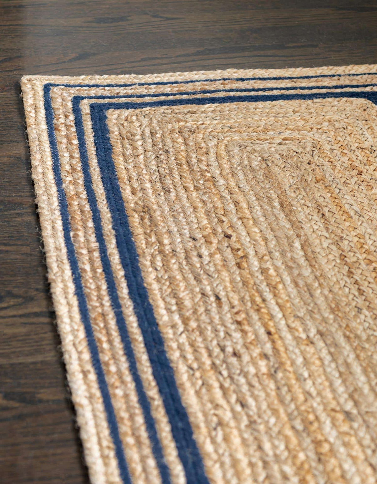 Braided Jute Hand-Braided Runner Rug