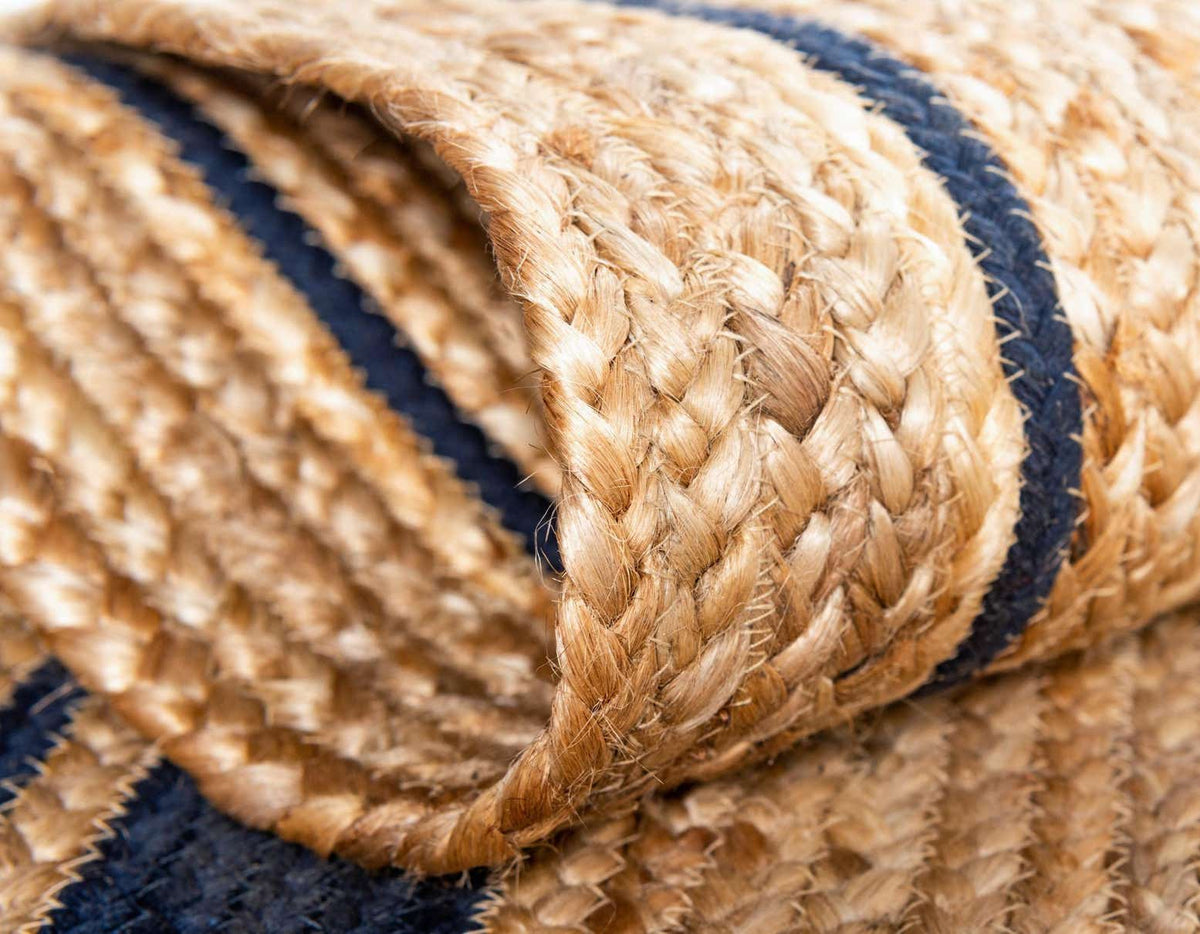 Braided Jute Hand-Braided Runner Rug