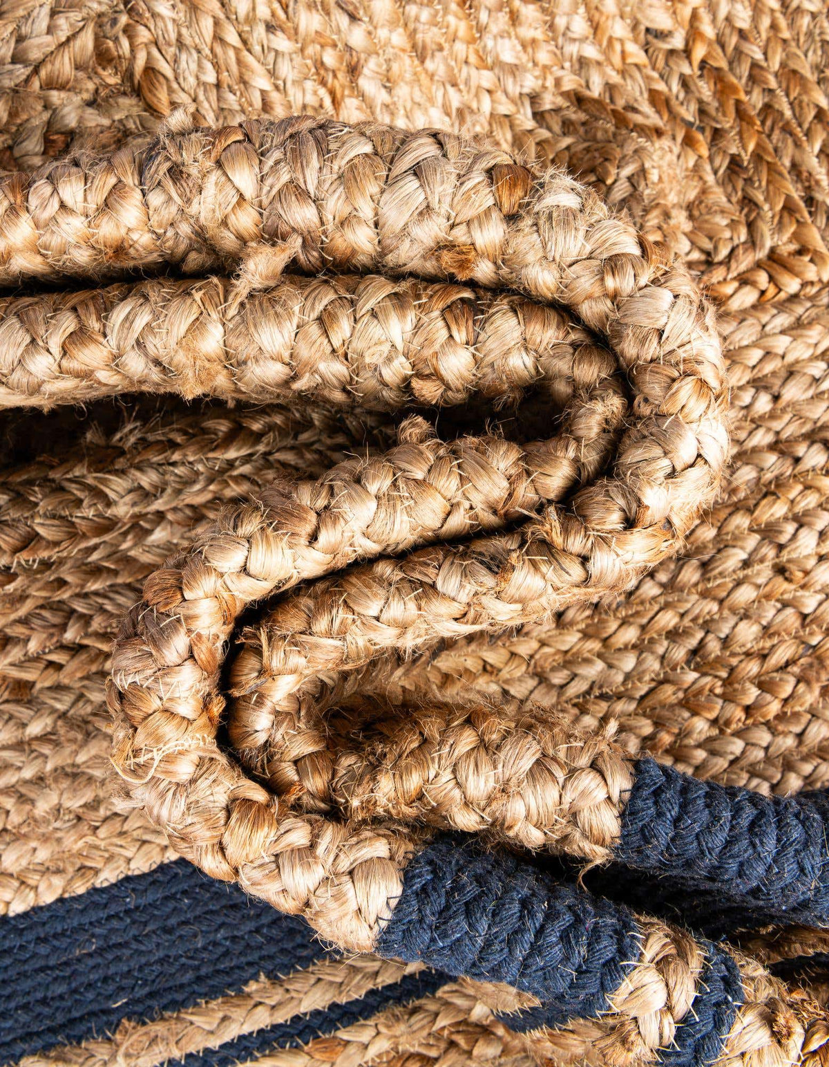 Braided Jute Hand-Braided Runner Rug