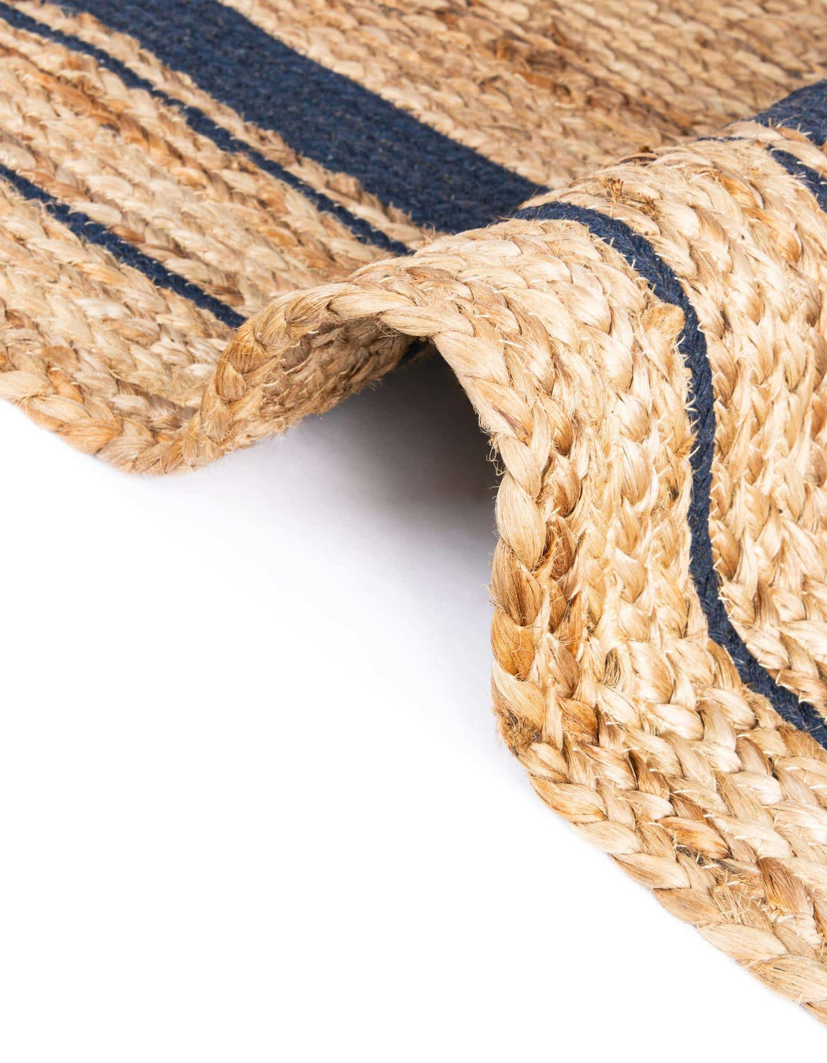 Braided Jute Hand-Braided Runner Rug