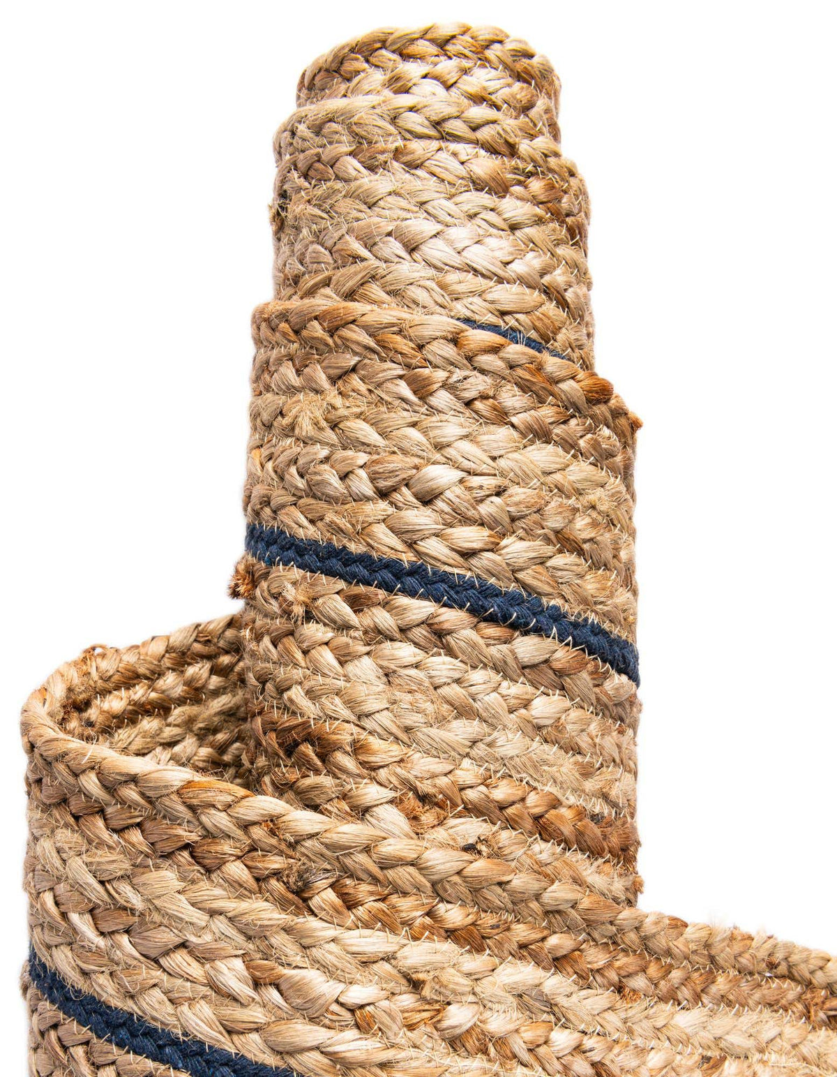Braided Jute Hand-Braided Runner Rug