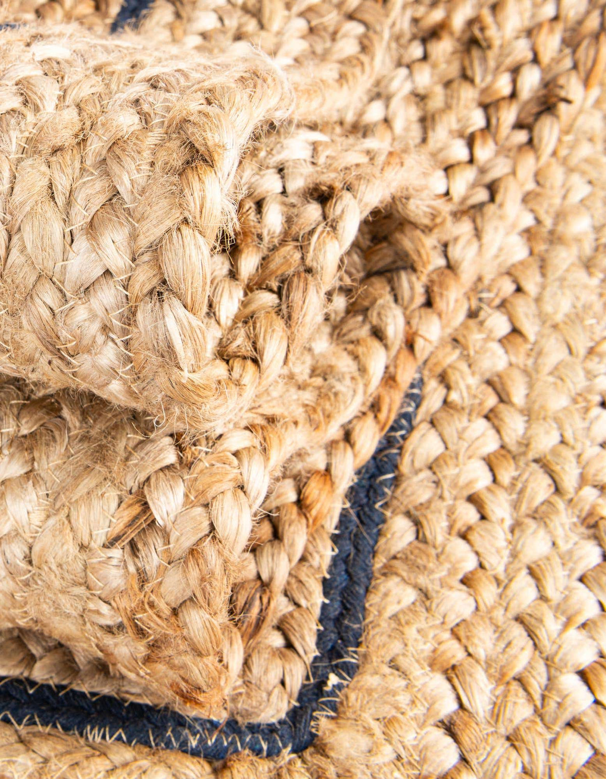 Braided Jute Hand-Braided Runner Rug