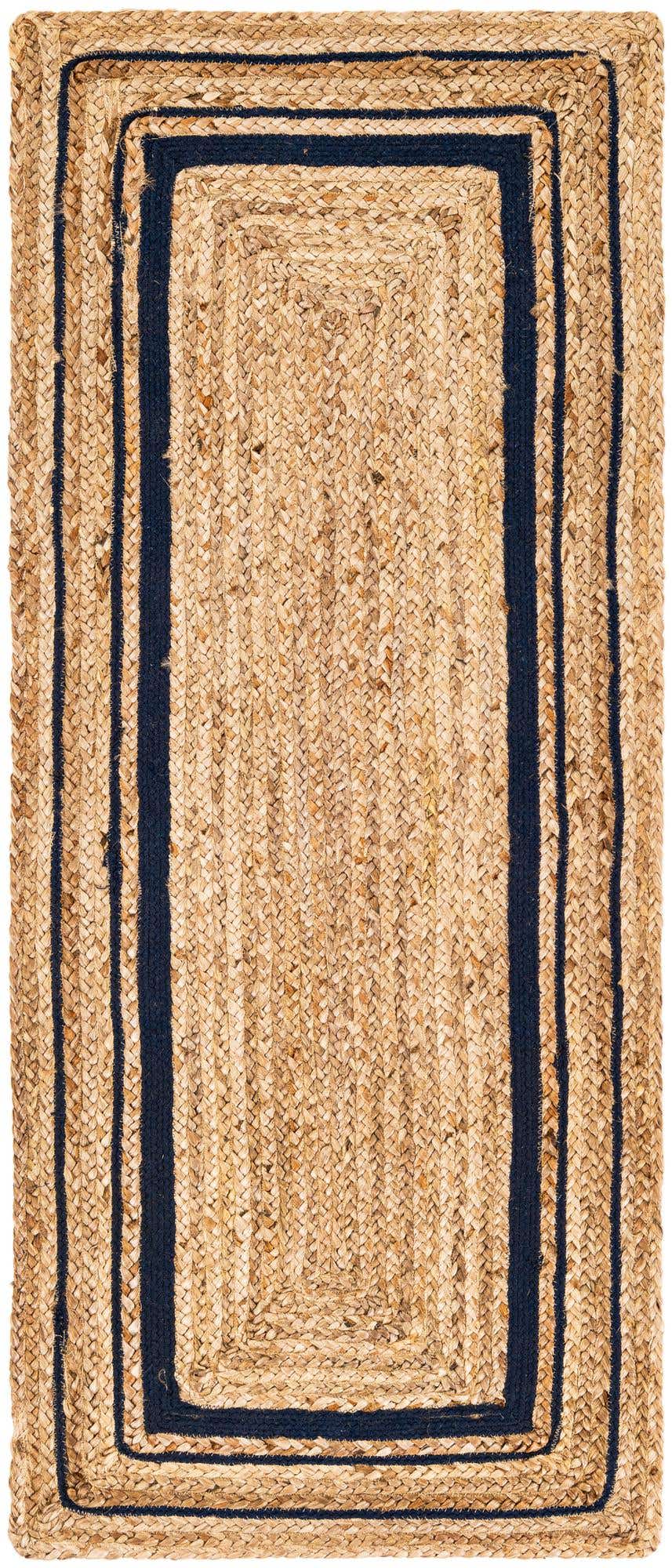 Braided Jute Hand-Braided Runner Rug