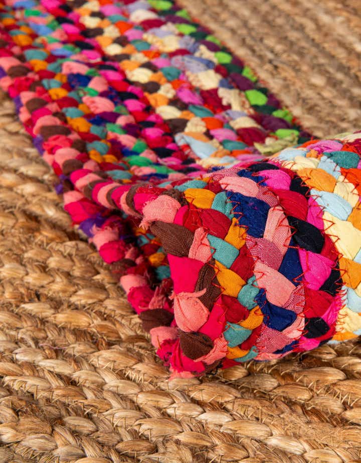 Braided Jute Hand Braided Round Rug