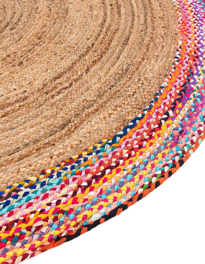 Braided Jute Hand Braided Round Rug