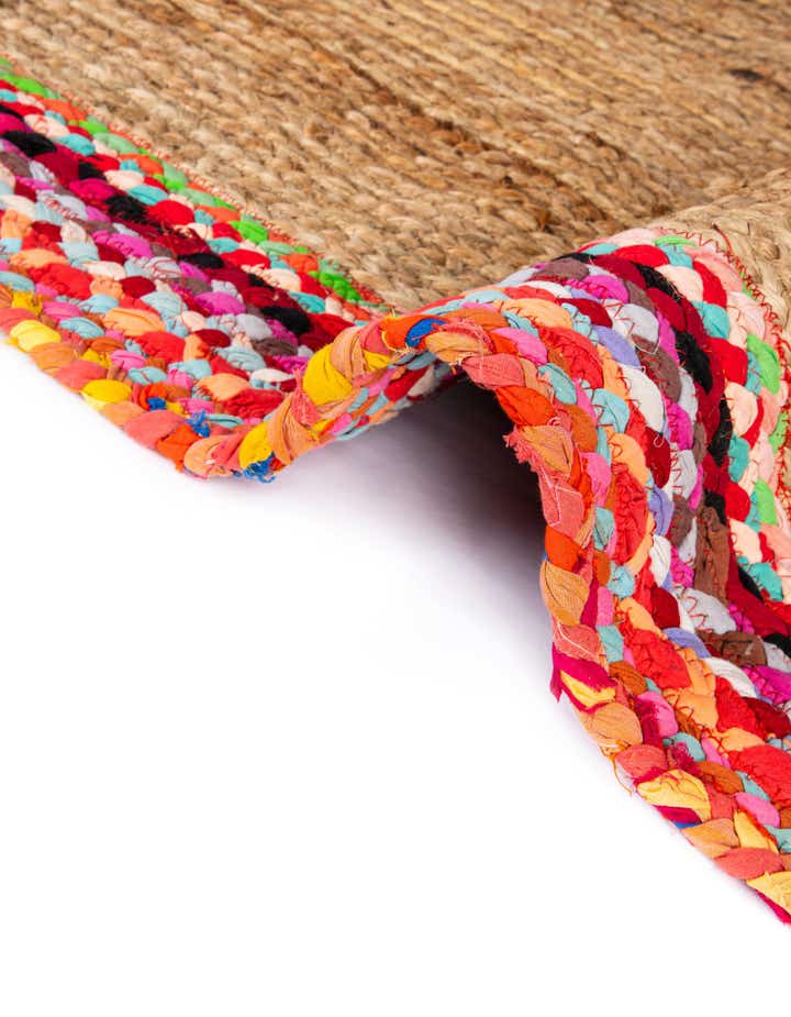 Braided Jute Hand Braided Round Rug