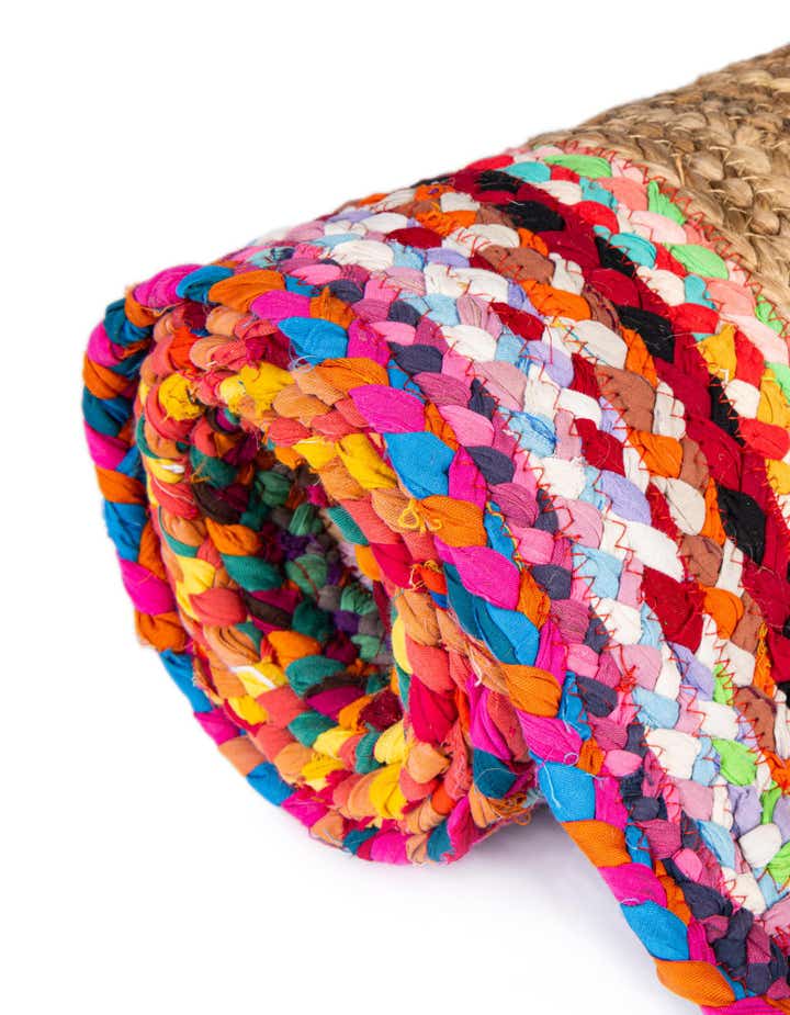 Braided Jute Hand Braided Round Rug