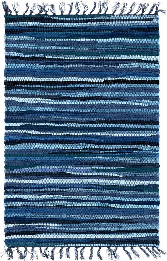 Hand Woven Chindi Cotton Rug