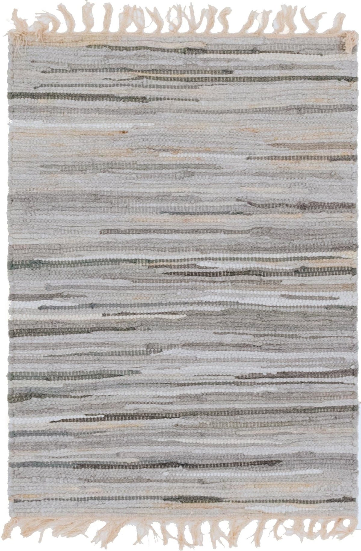 Hand Woven Chindi Cotton Rug