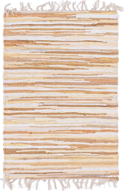 Hand Woven Chindi Cotton Rug