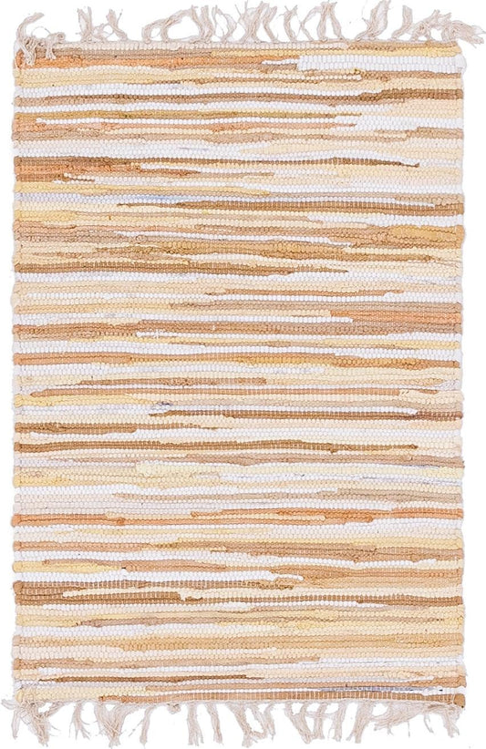 Hand Woven Chindi Cotton Rug