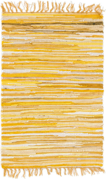 Hand Woven Chindi Cotton Rug