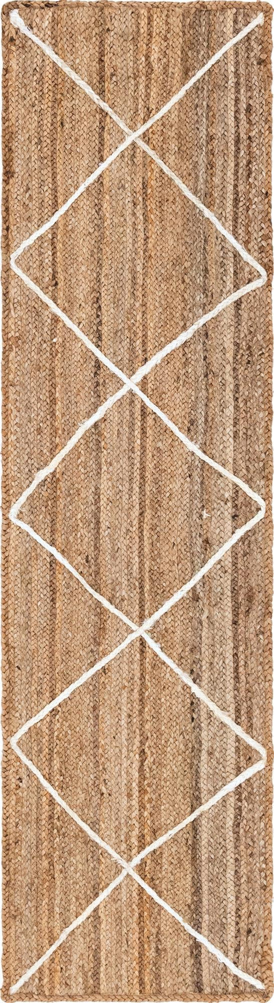 Handmade Braided Jute Runner Rug
