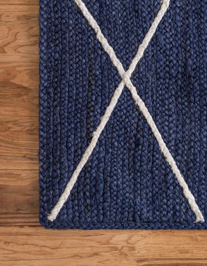Braided Jute Hand-Braided Area Rug 100% Natural Fiber
