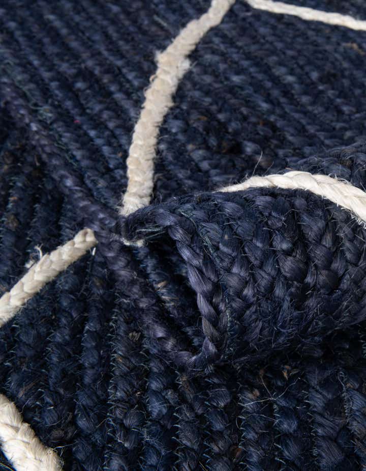 Braided Jute Hand-Braided Area Rug 100% Natural Fiber