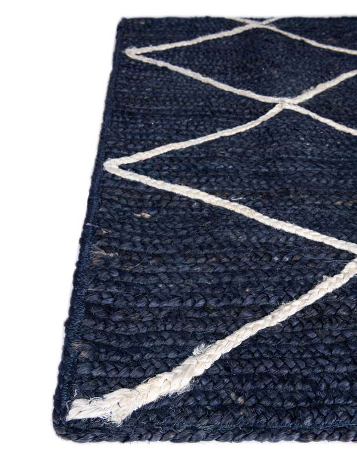 Braided Jute Hand-Braided Area Rug 100% Natural Fiber
