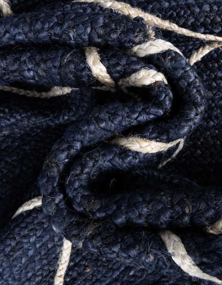 Braided Jute Hand-Braided Area Rug 100% Natural Fiber