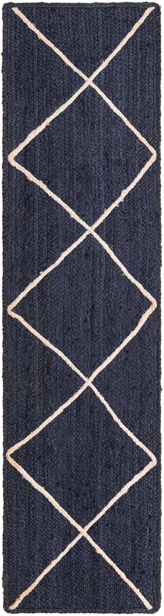 Handmade Braided Jute Runner Rug