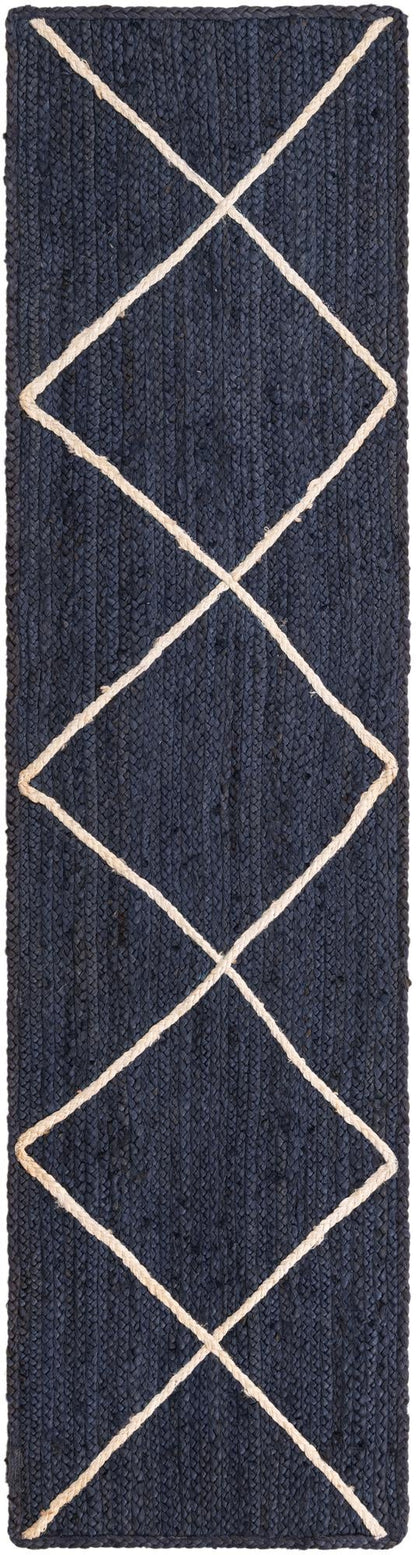 Handmade Braided Jute Runner Rug
