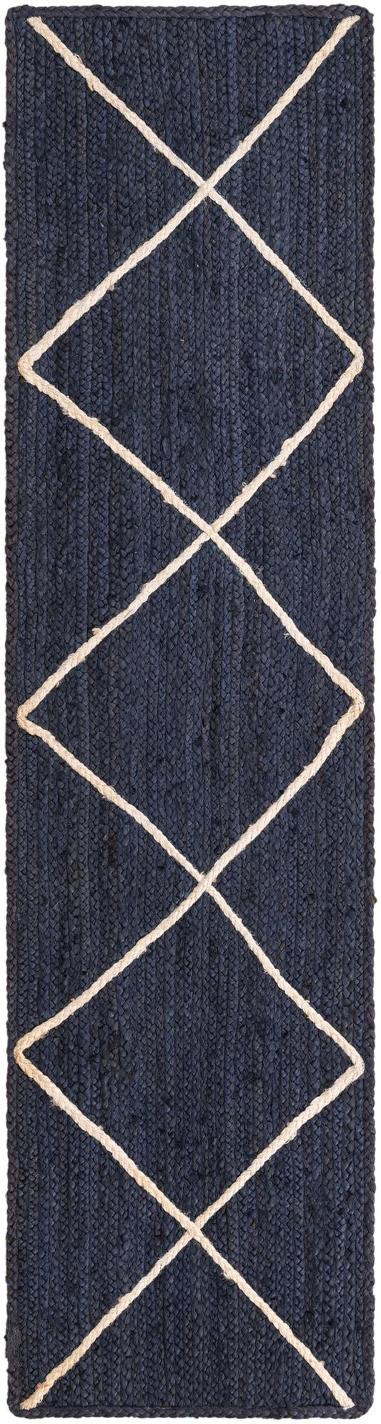 Handmade Braided Jute Runner Rug