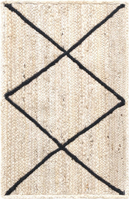 Handmade Braided Jute Rug